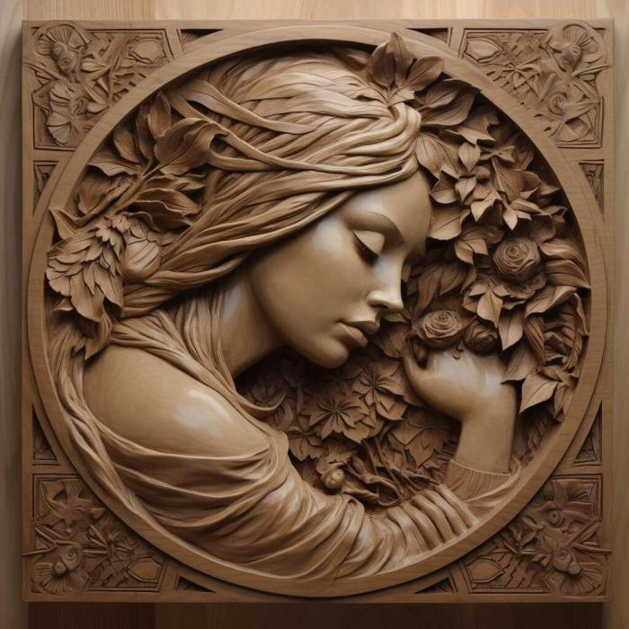 نموذج ثلاثي الأبعاد لآلة CNC 3D Art 